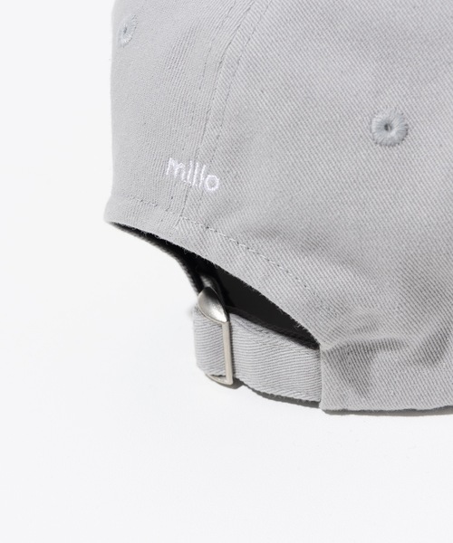 Millo Archive(ミロ アーカイブ)の「【millo 】ニューバイタリティーボールキャップ / New Vitality Ball Cap(キャップ・レディース・シルバーグレー/インディゴ×シルバー・FREE)」の7枚目の写真