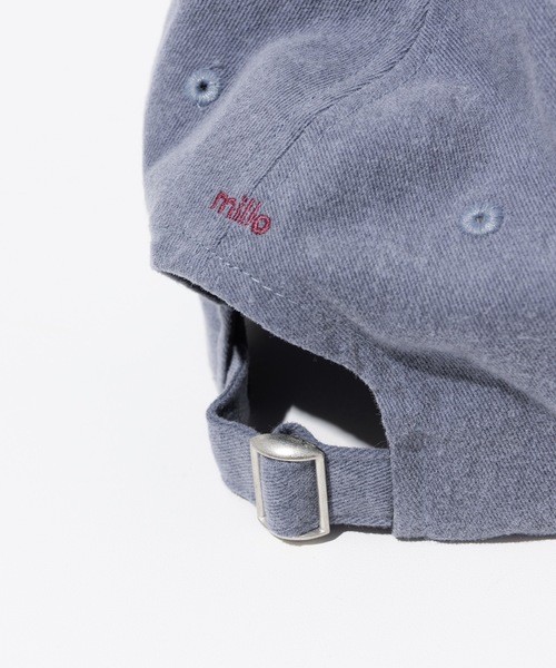 Millo Archive(ミロ アーカイブ)の「【millo 】ニューバイタリティーボールキャップ / New Vitality Ball Cap(キャップ・レディース・シルバーグレー/インディゴ×シルバー・FREE)」の13枚目の写真