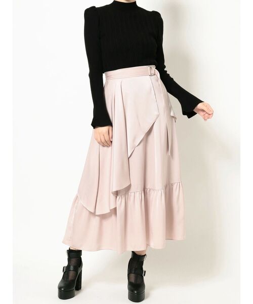 EATME（イートミー）の「フレアラップティアードスカート（スカート・レディース・ブラック/ピンク/その他1・SMALL/MEDIUM）」の13枚目の写真