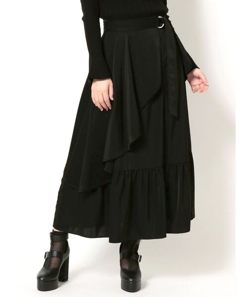 EATME（イートミー）の「フレアラップティアードスカート（スカート・レディース・ブラック/ピンク/その他1・SMALL/MEDIUM）」の9枚目の写真