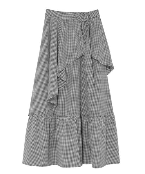 EATME（イートミー）の「フレアラップティアードスカート（スカート・レディース・ブラック/ピンク/その他1・SMALL/MEDIUM）」の5枚目の写真