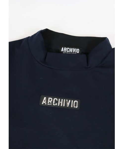 archivio（アルチビオ）の「<MENS>アルチビオゴルフウェア ハイネックプル 2023年春夏（Tシャツ/カットソー・メンズ・ホワイト×グレー/イエロー/ネイビー・LL/L/M）」の17枚目の写真