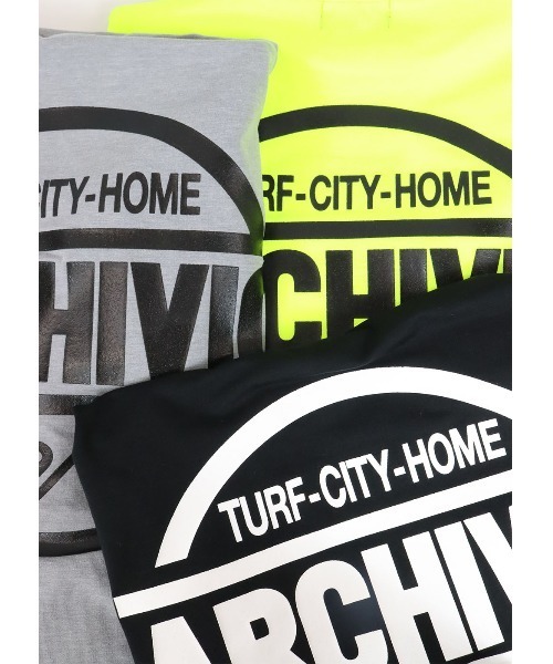 archivio（アルチビオ）の「<MENS>アルチビオゴルフウェア ハイネックプル 2023年春夏（Tシャツ/カットソー・メンズ・ホワイト×グレー/イエロー/ネイビー・LL/L/M）」の19枚目の写真
