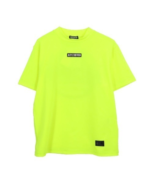 archivio（アルチビオ）の「<MENS>アルチビオゴルフウェア ハイネックプル 2023年春夏（Tシャツ/カットソー・メンズ・ホワイト×グレー/イエロー/ネイビー・LL/L/M）」の5枚目の写真
