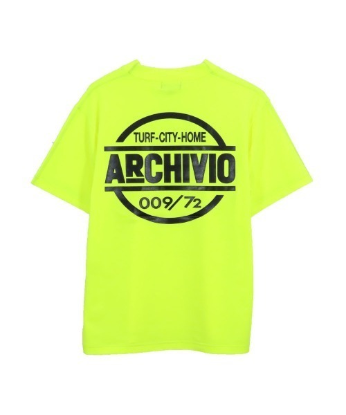 archivio（アルチビオ）の「<MENS>アルチビオゴルフウェア ハイネックプル 2023年春夏（Tシャツ/カットソー・メンズ・ホワイト×グレー/イエロー/ネイビー・LL/L/M）」の6枚目の写真