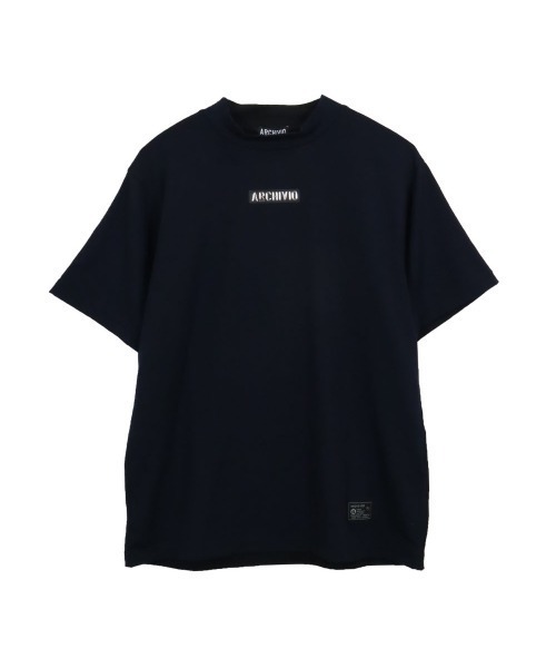 archivio（アルチビオ）の「<MENS>アルチビオゴルフウェア ハイネックプル 2023年春夏（Tシャツ/カットソー・メンズ・ホワイト×グレー/イエロー/ネイビー・LL/L/M）」の10枚目の写真