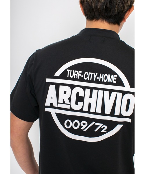 archivio（アルチビオ）の「<MENS>アルチビオゴルフウェア ハイネックプル 2023年春夏（Tシャツ/カットソー・メンズ・ホワイト×グレー/イエロー/ネイビー・LL/L/M）」の15枚目の写真