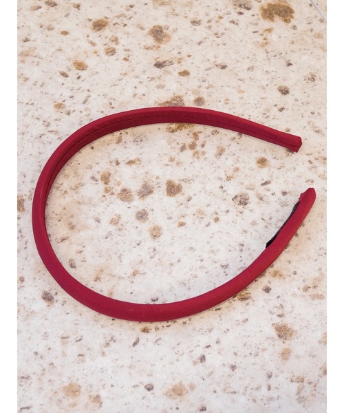 jumelle（ジュメロ）の「ツイルカラーカチューシャ（カチューシャ・レディース・レッド/ブラック/ホワイト/ピンク・FREE）」の8枚目の写真