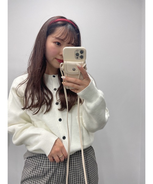 jumelle（ジュメロ）の「ツイルカラーカチューシャ（カチューシャ・レディース・レッド/ブラック/ホワイト/ピンク・FREE）」の14枚目の写真