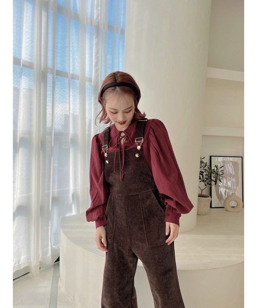 jumelle（ジュメロ）の「ツイルカラーカチューシャ（カチューシャ・レディース・レッド/ブラック/ホワイト/ピンク・FREE）」の5枚目の写真