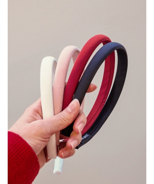 jumelle（ジュメロ）の「ツイルカラーカチューシャ（カチューシャ・レディース・レッド/ブラック/ホワイト/ピンク・FREE）」の11枚目の写真