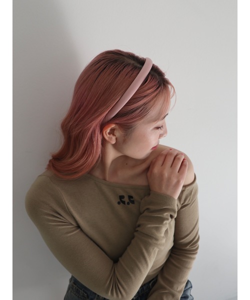 jumelle（ジュメロ）の「ツイルカラーカチューシャ（カチューシャ・レディース・レッド/ブラック/ホワイト/ピンク・FREE）」の17枚目の写真