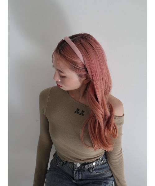 jumelle（ジュメロ）の「ツイルカラーカチューシャ（カチューシャ・レディース・レッド/ブラック/ホワイト/ピンク・FREE）」の18枚目の写真