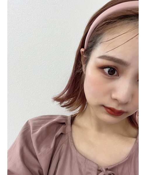 jumelle（ジュメロ）の「ツイルカラーカチューシャ（カチューシャ・レディース・レッド/ブラック/ホワイト/ピンク・FREE）」の21枚目の写真