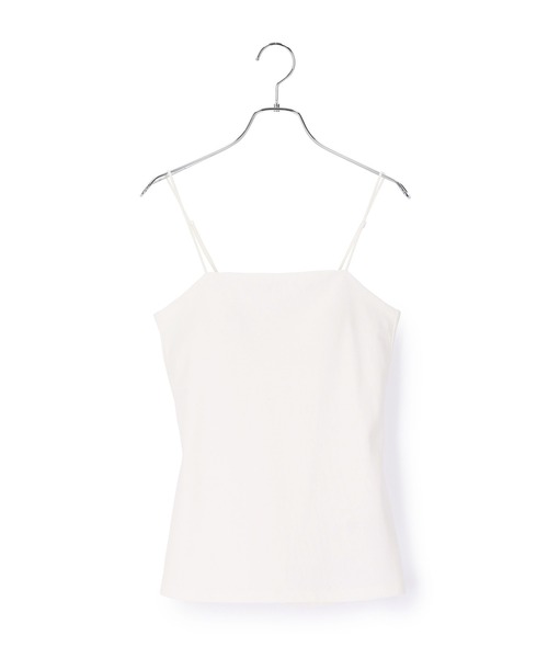 ADAM ET ROPE'（アダムエロペ）の「〈追加〉ベアトップキャミソール（キャミソール・レディース・ブラック/ホワイト・FREE）」の4枚目の写真