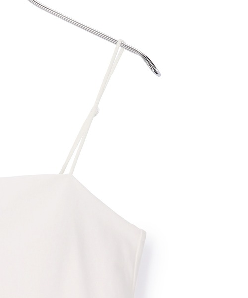 ADAM ET ROPE'（アダムエロペ）の「〈追加〉ベアトップキャミソール（キャミソール・レディース・ブラック/ホワイト・FREE）」の7枚目の写真