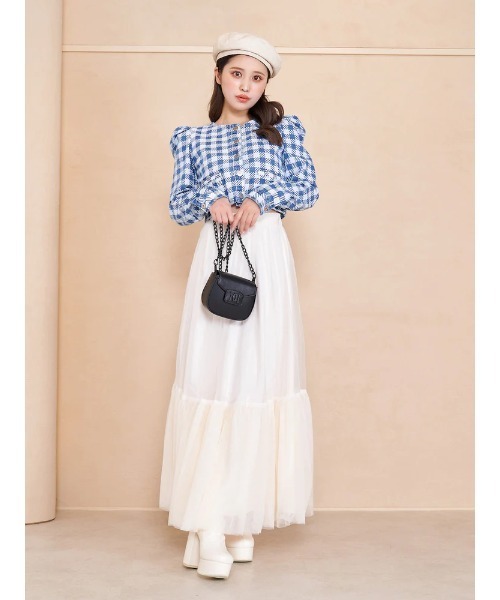Darich(ダーリッチ)の「23SSストレッチレザーロングブーツ(ブーツ・レディース・アイボリー/ブラック・XS/S/M/L/XL)」の19枚目の写真