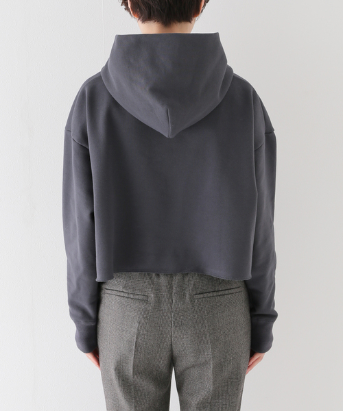 plage(プラージュ)の「les Tendre MINI パーカー(パーカー・レディース・ホワイト/チャコールグレー・FREE)」の14枚目の写真