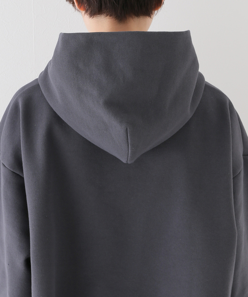 plage(プラージュ)の「les Tendre MINI パーカー(パーカー・レディース・ホワイト/チャコールグレー・FREE)」の18枚目の写真