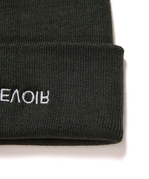 bonjour records（ボンジュールレコーズ）の「【Bonjour Records/ボンジュールレコード】Trevor Jackson BEANIE ボンジュールレコードオリジナルマーチャンダイズ トレヴァージャクソンニット ビーニーキャップ（ニットキャップ/ビーニー・メンズ・チャコールグレー/オリーブ・FREE）」の4枚目の写真