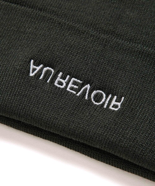 bonjour records（ボンジュールレコーズ）の「【Bonjour Records/ボンジュールレコード】Trevor Jackson BEANIE ボンジュールレコードオリジナルマーチャンダイズ トレヴァージャクソンニット ビーニーキャップ（ニットキャップ/ビーニー・メンズ・チャコールグレー/オリーブ・FREE）」の3枚目の写真