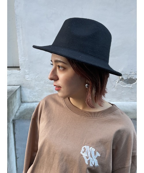 ENVYM(アンビー)の「ベーシックHAT(ハット・レディース・ブラック・FREE)」の5枚目の写真