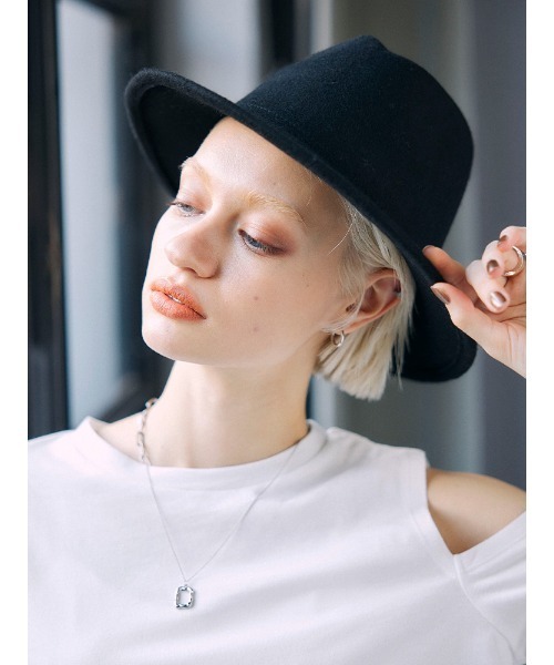 ENVYM(アンビー)の「ベーシックHAT(ハット・レディース・ブラック・FREE)」の9枚目の写真