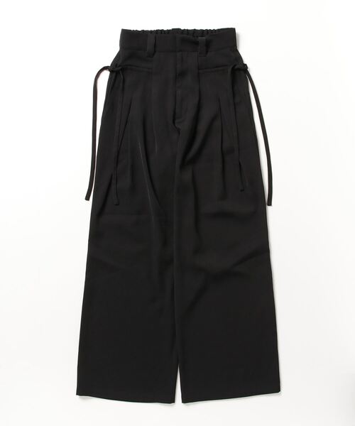 shesame（シーセム）の「2タックドローコードデザインパンツ（その他パンツ・レディース・アイボリー/ブラック/ブルー・MEDIUM/LARGE）」の20枚目の写真