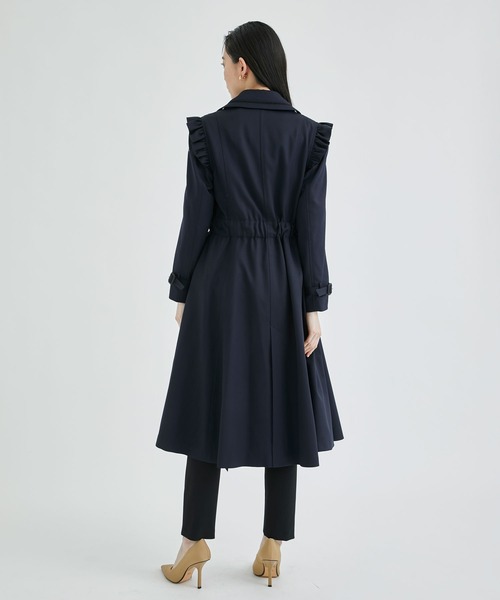 BORDERS at BALCONY / ボーダーズアットバルコニー】SHOULDER FRILL