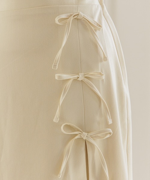 flower（フラワー）の「プチリボンスカート（スカート・レディース・ブラック/イエロー・FREE）」の16枚目の写真