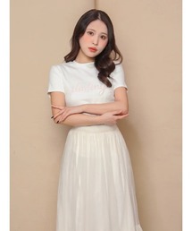 デコラティブロゴTシャツ