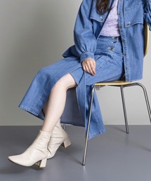 A de a.v.v | レイヤードナロースカート(デニムスカート)