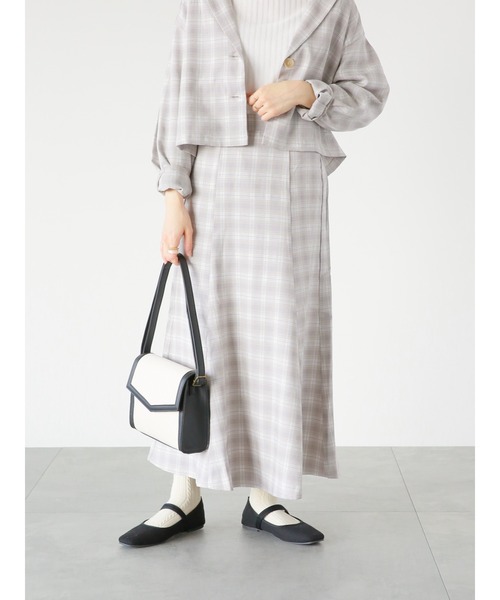 ehka sopo（エヘカソポ）の「チェック柄マーメイドスカート