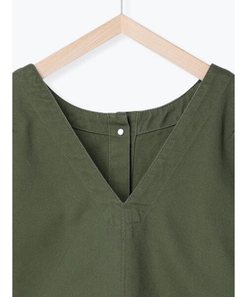 Samansa Mos2(サマンサ モスモス)の「前後着ツイルベスト(ベスト・レディース・カーキ・フリ-)」の14枚目の写真