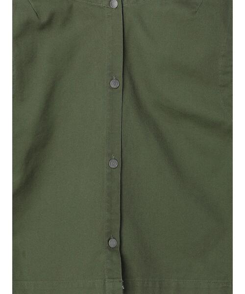 Samansa Mos2(サマンサ モスモス)の「前後着ツイルベスト(ベスト・レディース・カーキ・フリ-)」の18枚目の写真