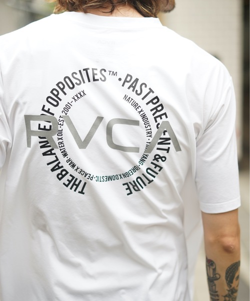 RVCA（ルーカ）の「【オンライン限定】RVCA メンズ 【SURF TEE】 VA LEVELS TEE ラッシュガード【2023年春夏モデル】/ルーカ半袖ラッシュガード(水着)（ラッシュガード・メンズ・ホワイト/ブラック・LARGE/MEDIUM/XX-LARGE/SMALL/X-LARGE）」の21枚目の写真