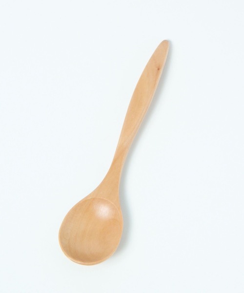 studio CLIP（スタディオクリップ）の「【daily CLIP】天然木のスープスプーン（カトラリー・レディース・ナチュラル/ブラウン・FREE）」の2枚目の写真