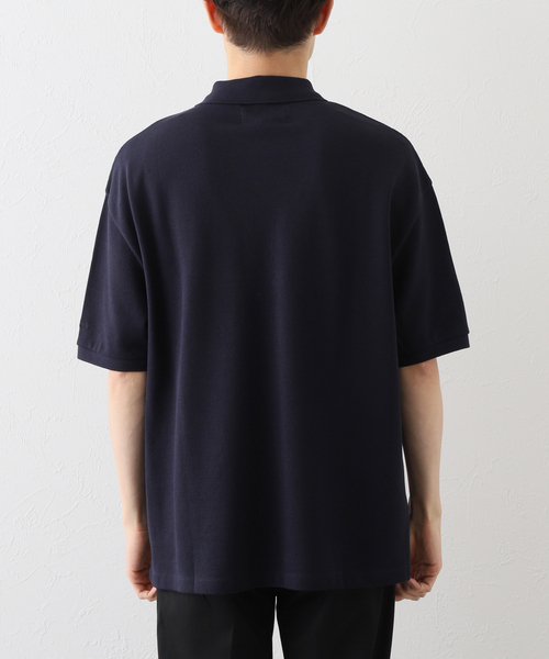 FRED PERRY×RAF SIMONS(フレッドペリーラフシモンズ)の「【RAFSIMONS × FREDPERRY】OVERSIZED PRINTED ポロシャツ(ポロシャツ・メンズ・ネイビー・SMALL)」の16枚目の写真