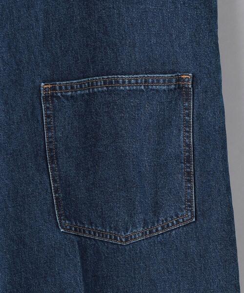 CURRENTAGE（カレンテージ）の「【別注】＜CURRENTAGE＞バックV オールインワン（つなぎ/オールインワン・レディース・コバルトブルー・2/1）」の16枚目の写真