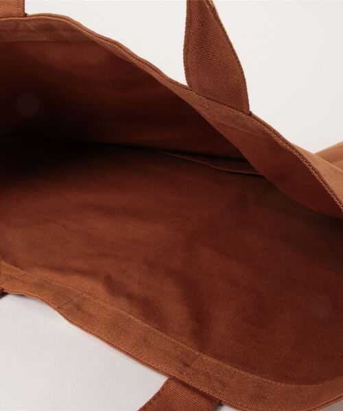 OLD BETTY'S（オールドベティーズ）の「Heavy Canvas Tote BAG(L)（トートバッグ・レディース・キャメル・L）」の5枚目の写真
