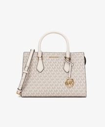 MICHAEL KORS | SHEILA センタージップ サッチェル ミディアム - MKシグネチャー(ハンドバッグ)