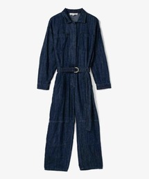 マイケルコース ジャンプスーツ ビジネススーツ ロンパース オールインワン MICHAEL KORS オールインワン パームプリント サテン タイバック