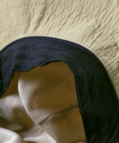 BRANSHES（ブランシェス）の「日よけ付きアウトドアハット【チェリー/レモン/恐竜/星】（ハット・キッズ・アイボリー/チャコールグレー/レモンイエロー/ベージュ・50cm/56cm/52cm/54cm）」の13枚目の写真