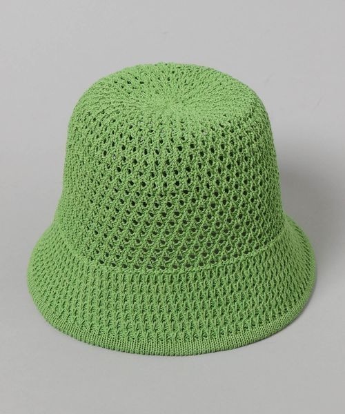 JEANASIS（ジーナシス）の「スカシアミペーパーHAT/187332（ハット・レディース・グリーン/アイボリー/ブラック・FREE）」の13枚目の写真