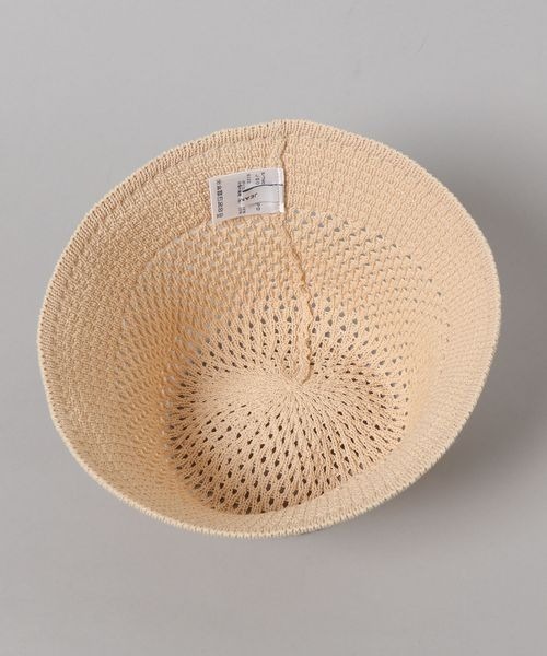 JEANASIS（ジーナシス）の「スカシアミペーパーHAT/187332（ハット・レディース・グリーン/アイボリー/ブラック・FREE）」の17枚目の写真