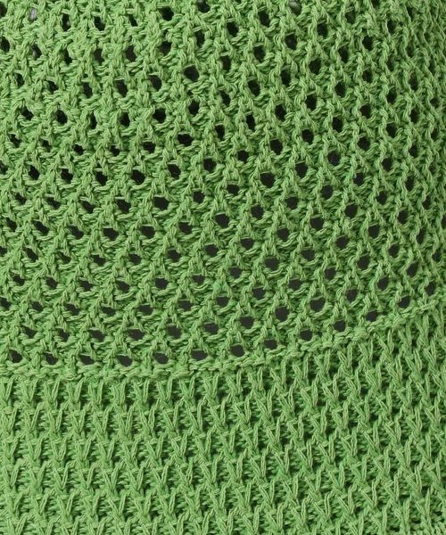 JEANASIS（ジーナシス）の「スカシアミペーパーHAT/187332（ハット・レディース・グリーン/アイボリー/ブラック・FREE）」の20枚目の写真