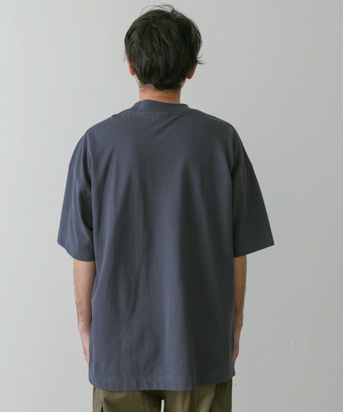 LACOSTE(ラコステ)の「『別注』LACOSTE for DOORS 20th mossstitch mockT-shirts(Tシャツ/カットソー・メンズ・オフホワイト/ネイビー/グレー/グリーン・5/4/3)」の7枚目の写真
