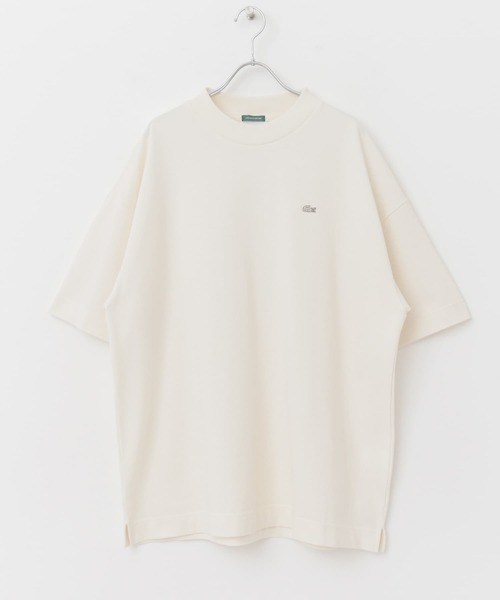 LACOSTE(ラコステ)の「『別注』LACOSTE for DOORS 20th mossstitch mockT-shirts(Tシャツ/カットソー・メンズ・オフホワイト/ネイビー/グレー/グリーン・5/4/3)」の17枚目の写真