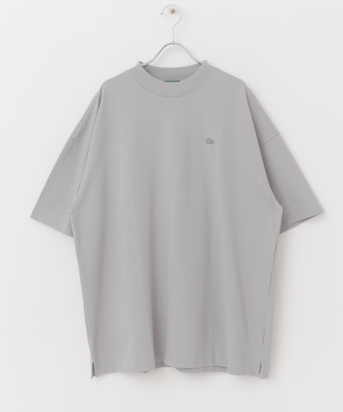 LACOSTE(ラコステ)の「『別注』LACOSTE for DOORS 20th mossstitch mockT-shirts(Tシャツ/カットソー・メンズ・オフホワイト/ネイビー/グレー/グリーン・5/4/3)」の8枚目の写真