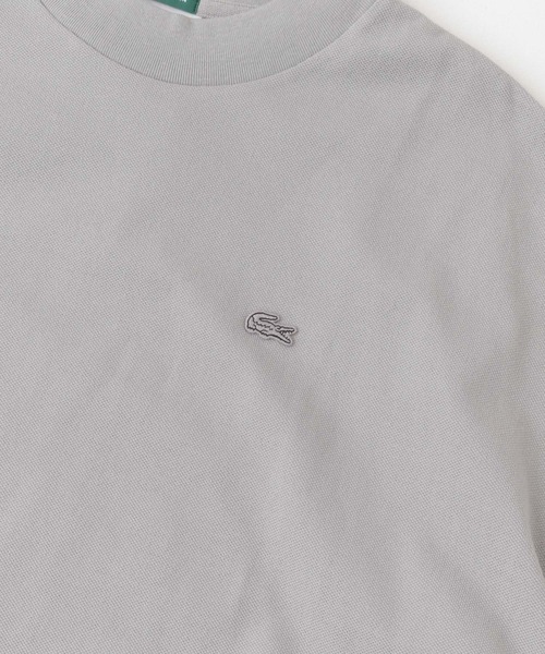 LACOSTE(ラコステ)の「『別注』LACOSTE for DOORS 20th mossstitch mockT-shirts(Tシャツ/カットソー・メンズ・オフホワイト/ネイビー/グレー/グリーン・5/4/3)」の18枚目の写真